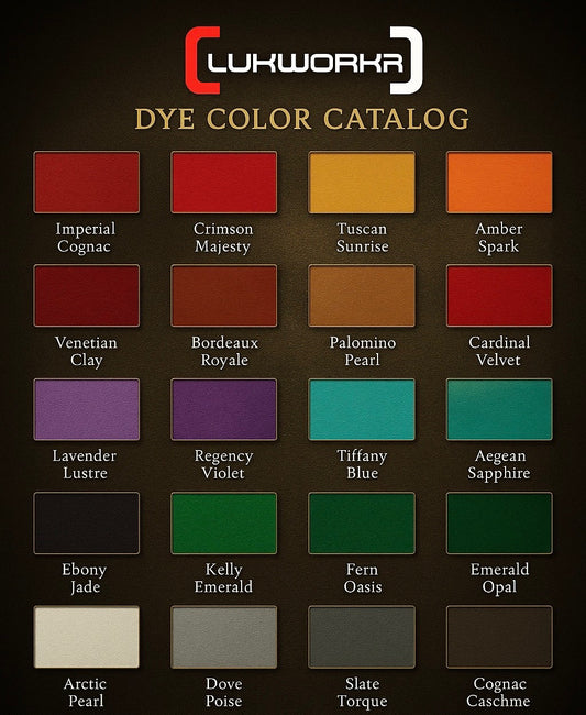 Lux Leather & Vinyl Dye